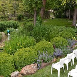 Prairie Pines Courtyard Garden